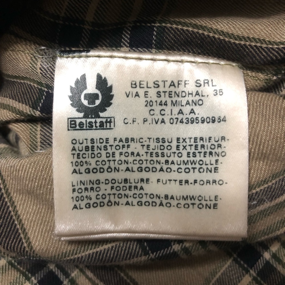BELSTAFF SANDOWN LADIES JACKET Military Green Size 44 Italian Sz Medium NWOT - Picture 16 of 16